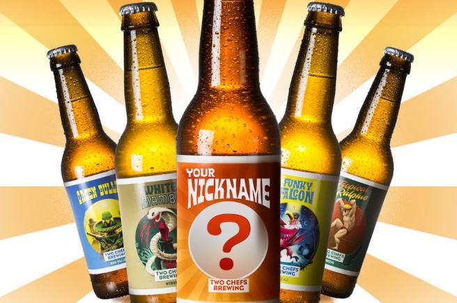 Two Chefs bier krijgt jouw nickname!